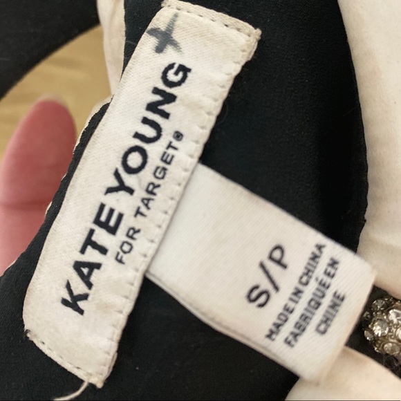 Kate Young For Target black stars dress size SP - Picture 3 of 3